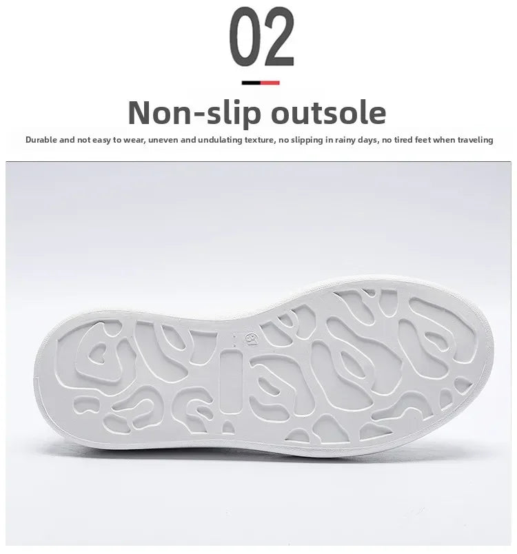 2025 Men Causal Shoes Pring Brand Spring Designer Wedges White Sneakers Platform Tenis Feminino Trainers Female Walking GlowCart