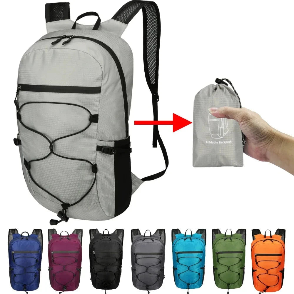 2025 Portable Foldable Backpack Folding Mountaineering Bag GlowCart