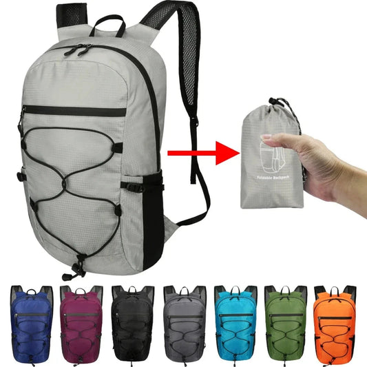 2025 Portable Foldable Backpack Folding Mountaineering Bag GlowCart