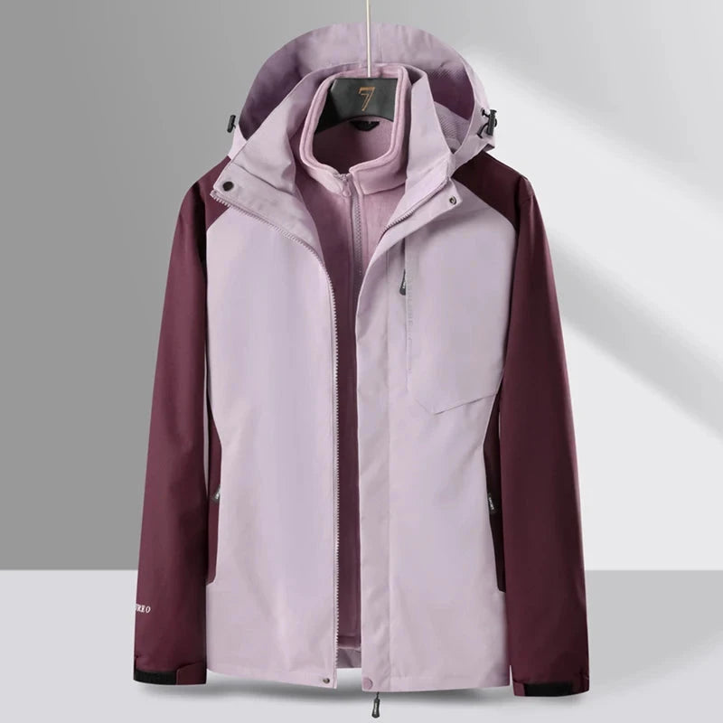 Hiking Jacket Waterproof 3 in 1 Women's Winter Jackets GlowCart