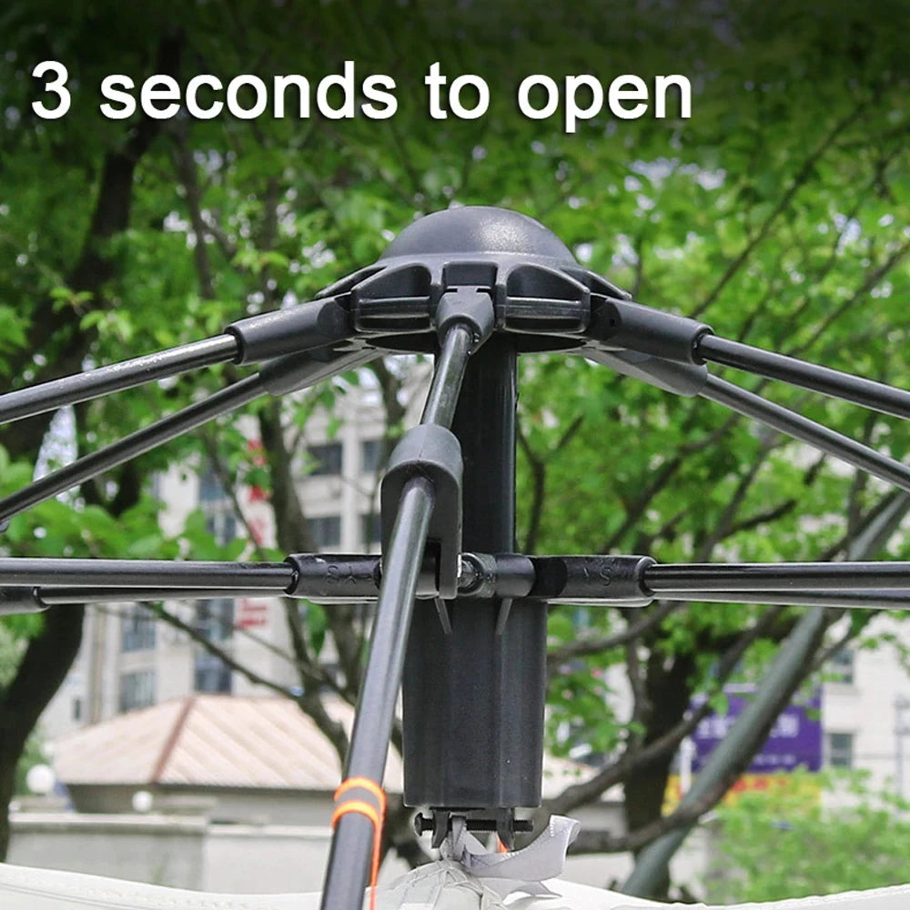 Outdoor Self-driving Travel Camping Tent Automatic GlowCart