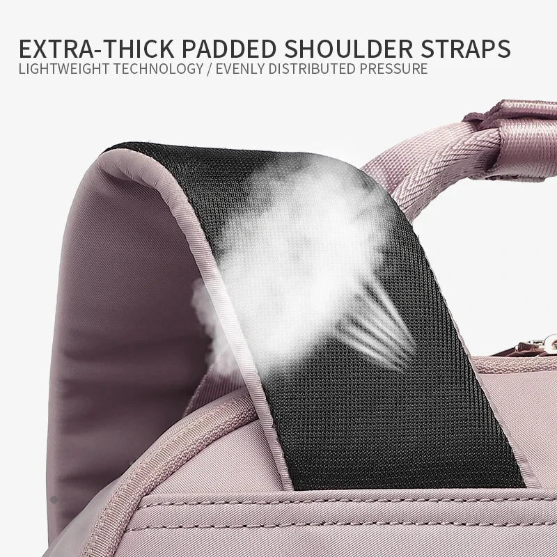 LEFF Large Capacity Women Backpack Outdoor Travel Waterproof GlowCart