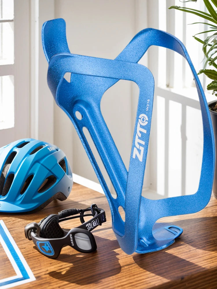 Bike Kettle Cage Aluminum Alloy Cycling Water Cup Mount Wear-Resistant Lightweight Water Bottle Bracket for Mountain Road Bike GlowCart