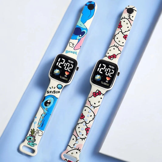New Stitch Children Watches Girls Reloj Inteligente Para GlowCart