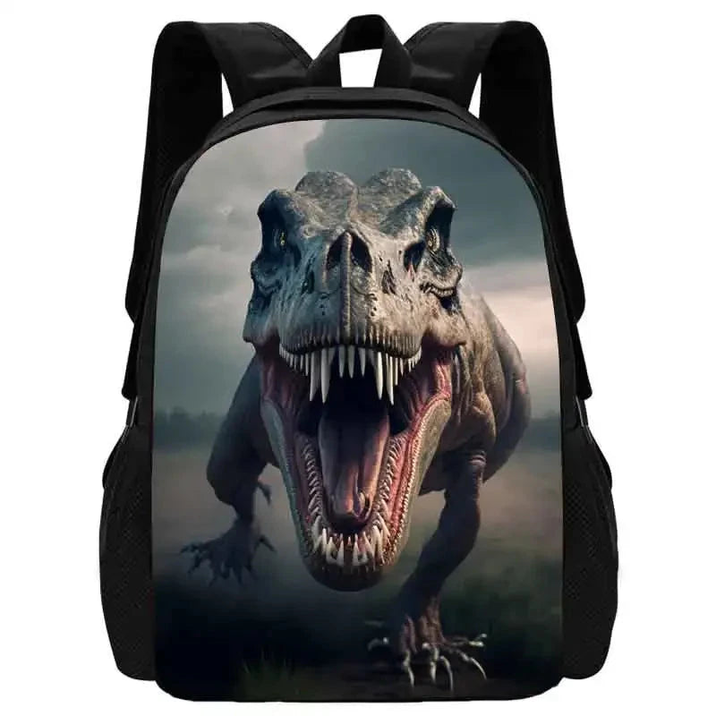 Mochila Dinosaur School Backpack for Children,School Bags for Boys ,Light Weight Cartoon Animal Prints Child Backpack Durable GlowCart