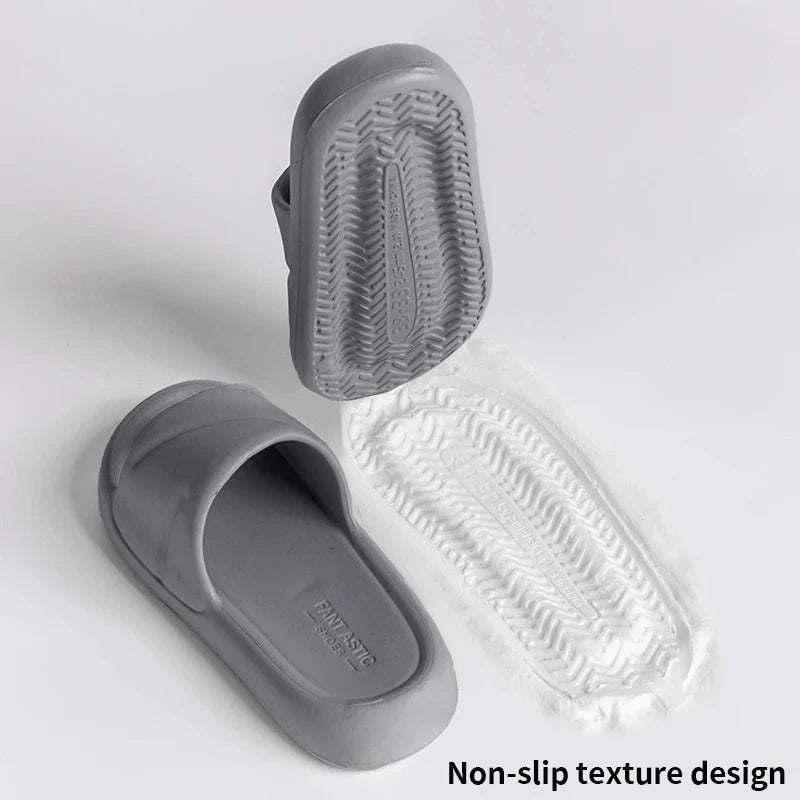 Cloud Slippers For Men Bathroom Thick-soled Non-Slip Slides GlowCart