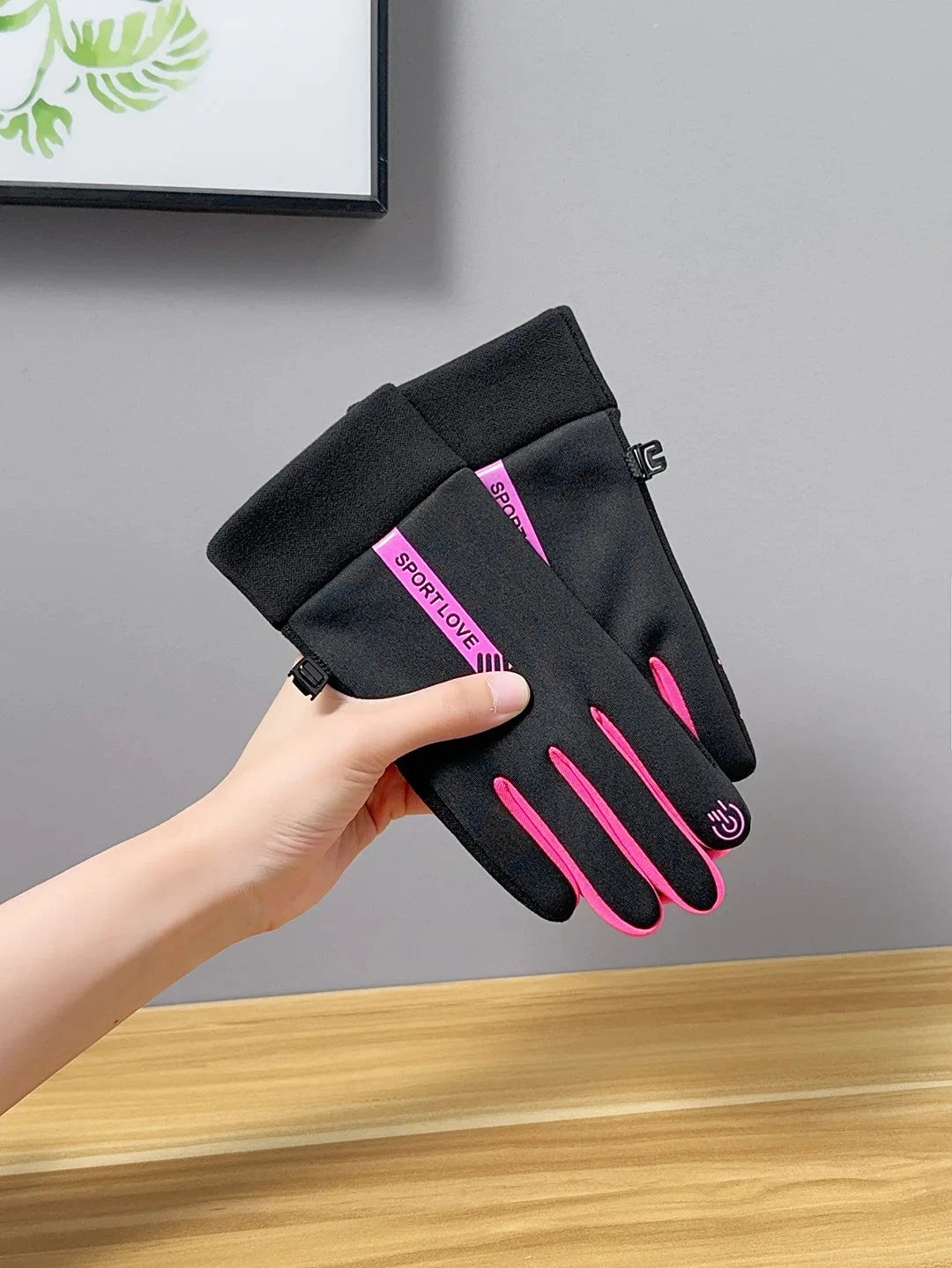 Winter sports warm gloves for men and women riding waterproof, windproof, cold-proof, anti-slip touch screen GlowCart