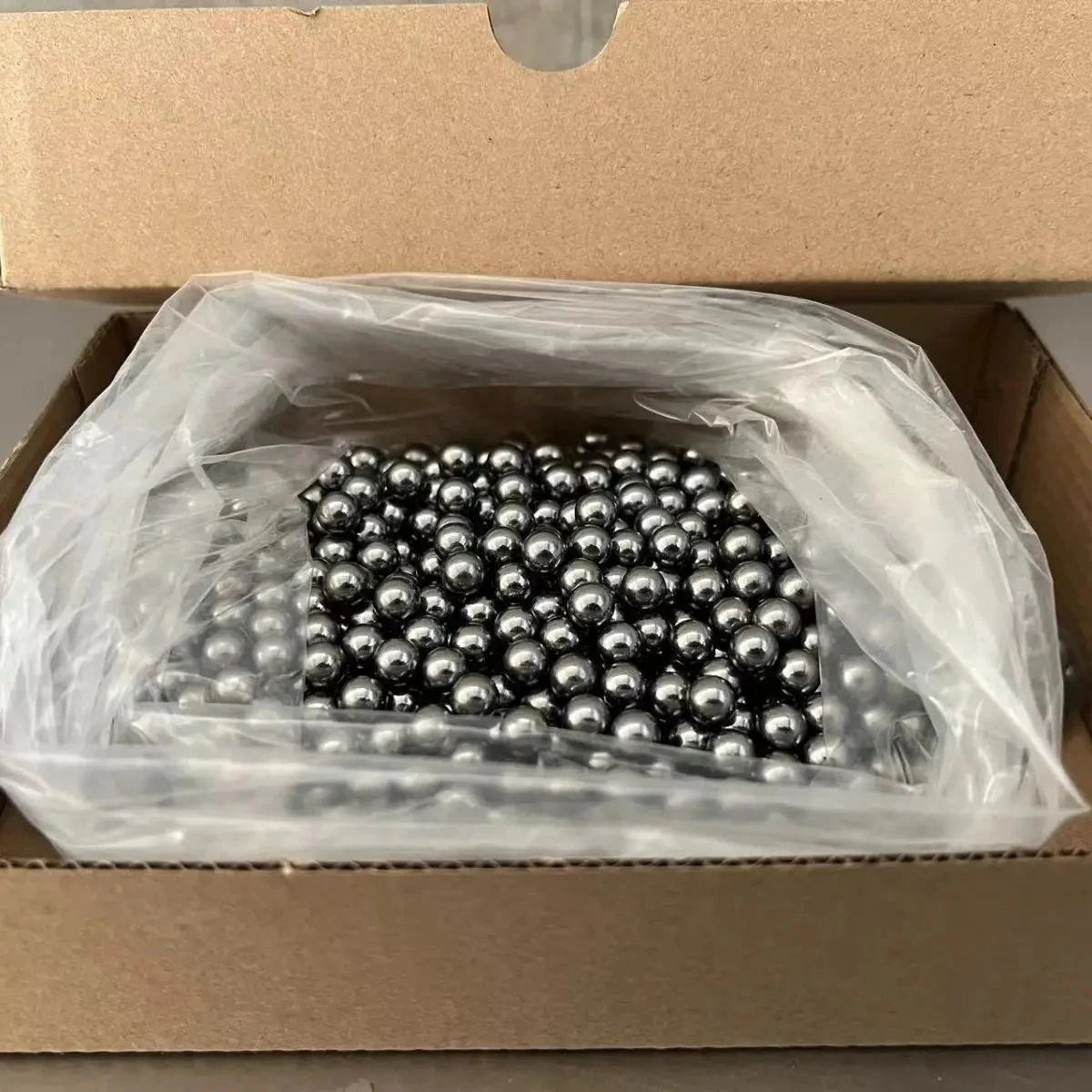 2mm-10mm Glossy Steel Ball Slingshot Shooting Hunting GlowCart