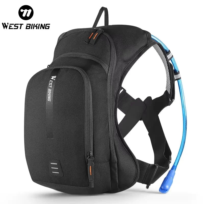 WEST BIKING 10L Ultralight Cycling Backpack Ergonomic Strap MTB Road Bicycle Bag With Water Bag Outdoor Hiking Climbing Bag GlowCart