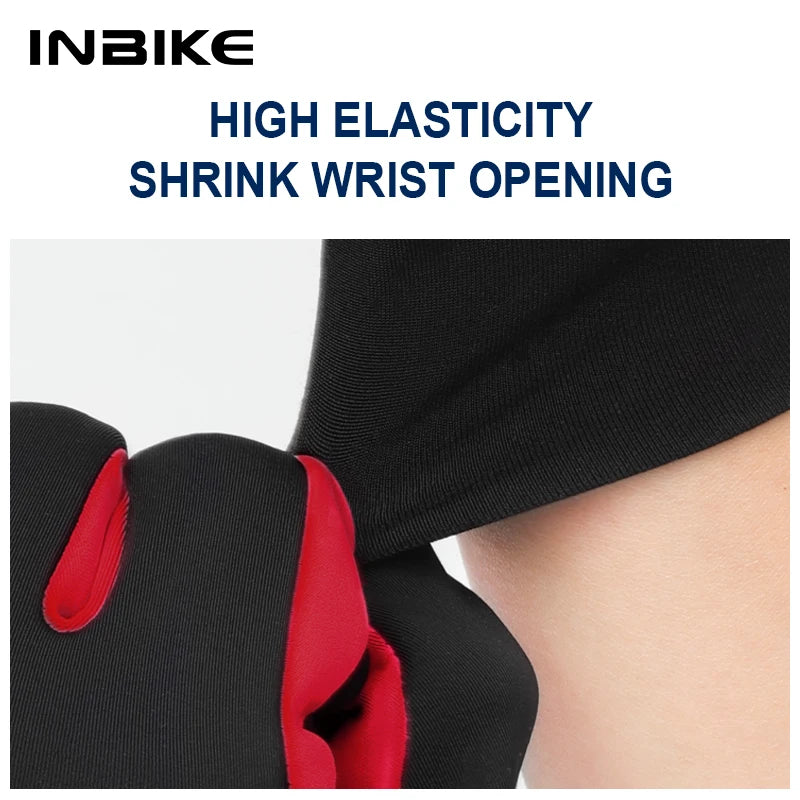 INBIKE Winter Gloves for Men Women Thermal Fleece Cycling Gloves Full Finger Touchscreen Anti-Shock Road Mountain Bicycle Gloves GlowCart