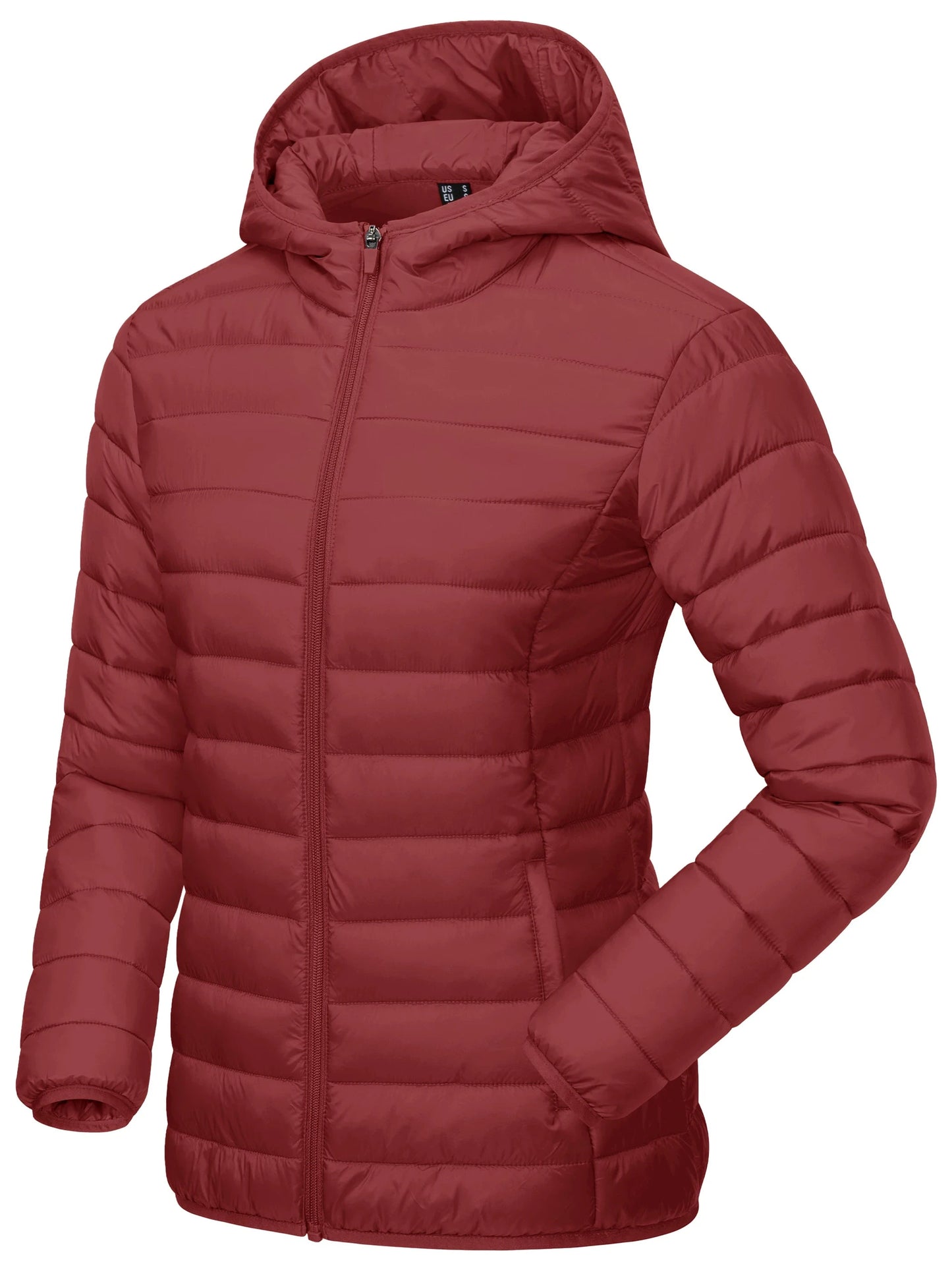 TACVASEN Winter Hooded Puffer Jacket Womens Quilted Warm GlowCart