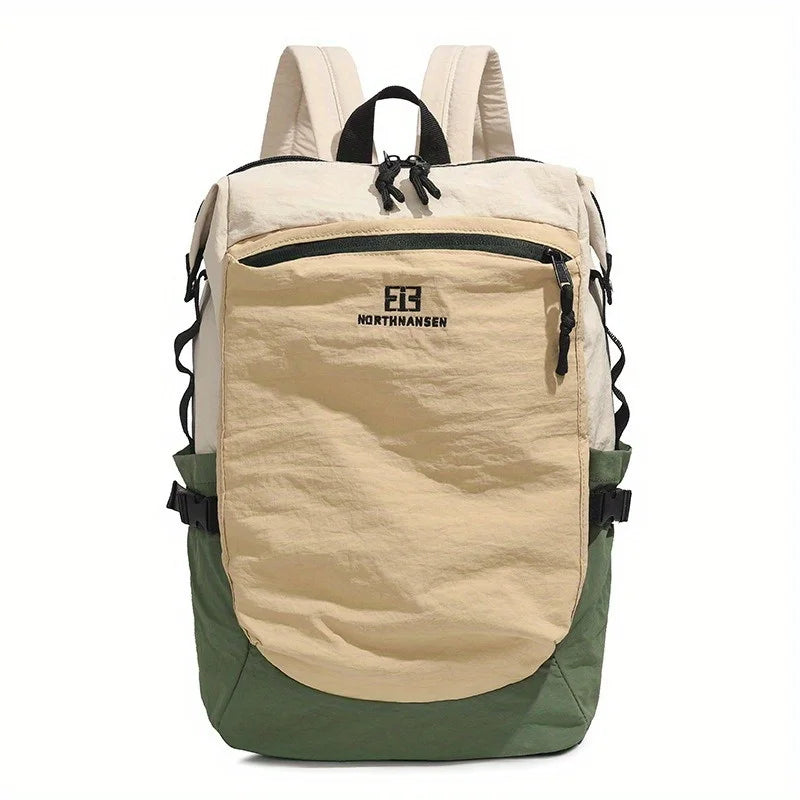 2025 Ins Campus Backpack Color Blocked Daypack for Students