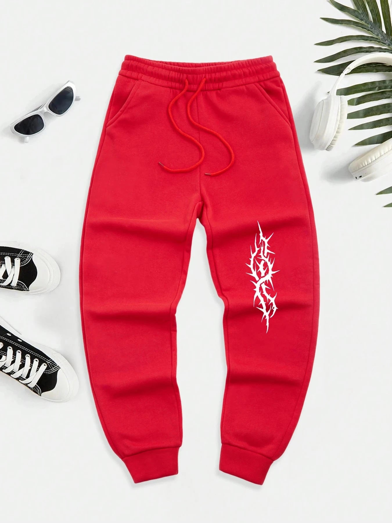 Surrounded By Thorns Prints New Fashion Sweatpants Hip Hop GlowCart