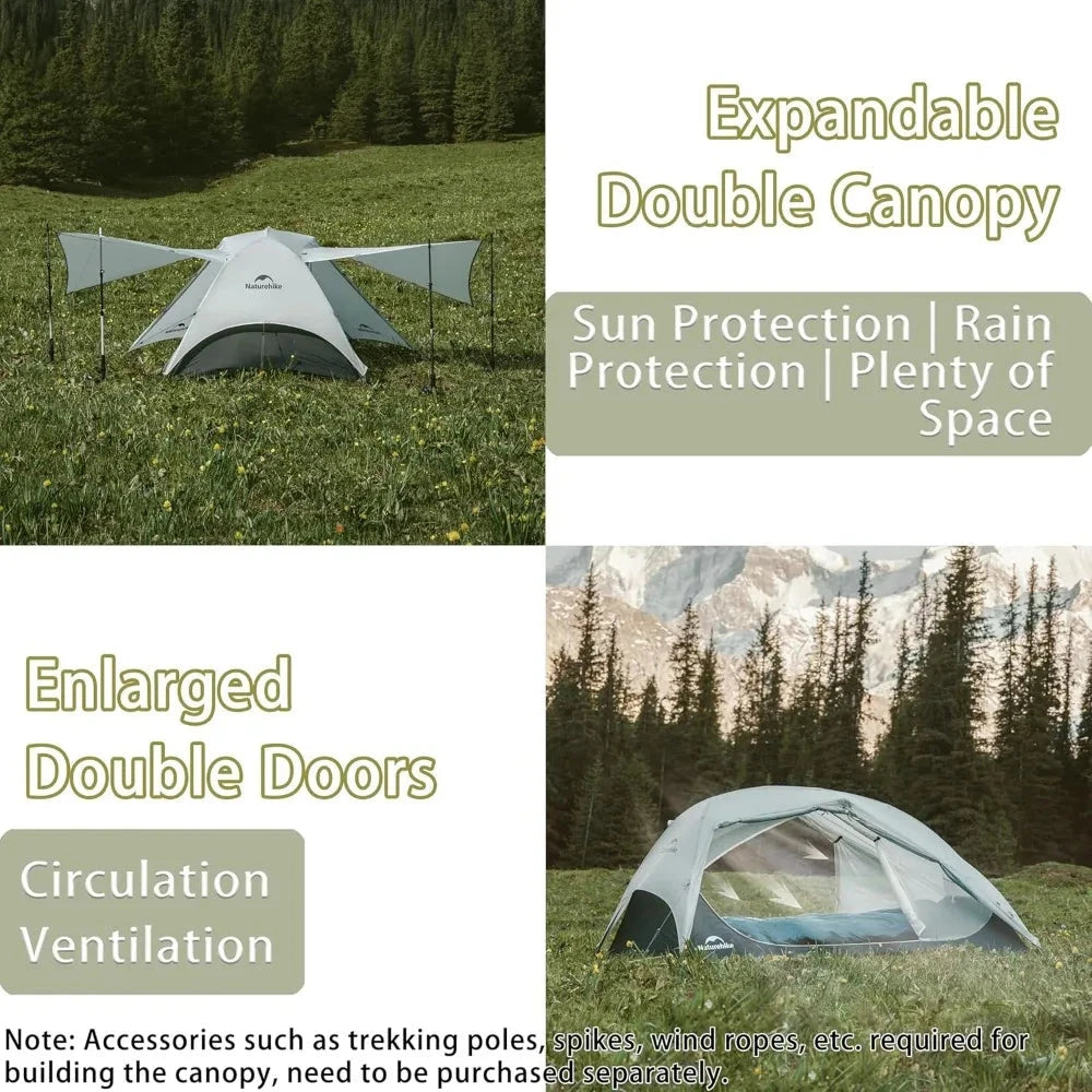 Naturehike Star River UL Lightweight 2 Person Tent for GlowCart