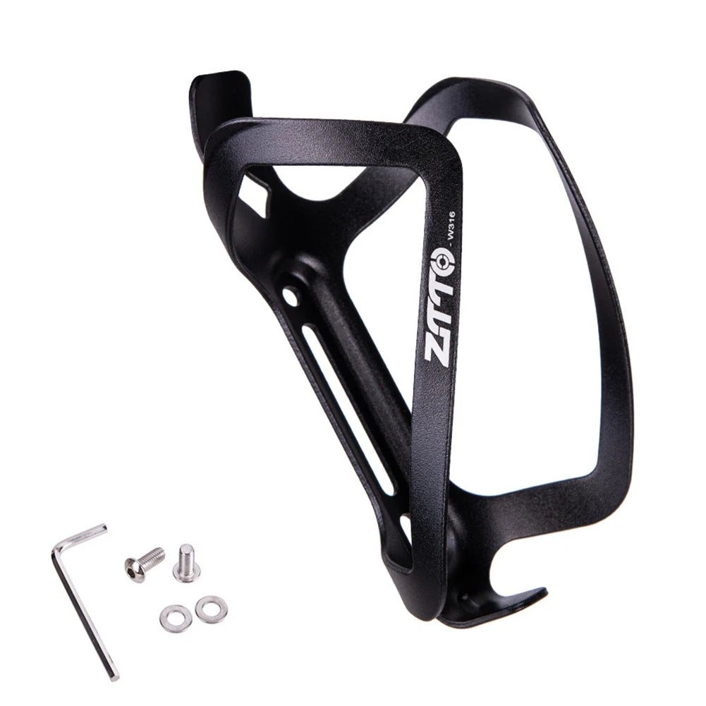Bike Kettle Cage Aluminum Alloy Cycling Water Cup Mount Wear-Resistant Lightweight Water Bottle Bracket for Mountain Road Bike GlowCart