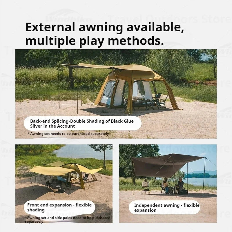 Naturehike Dune 10.9 · One-Bedroom Tent Vinyl Ultralight GlowCart