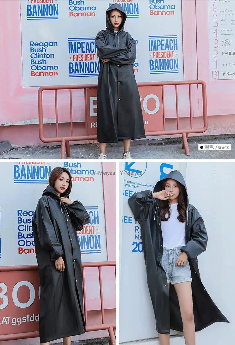 1PC Raincoat For Men Women Non Disposable Thickened Outdoor GlowCart