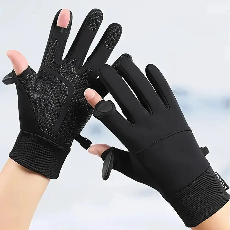 Autumn Winter Warm Windproof Waterproof Touch Screen Gloves GlowCart