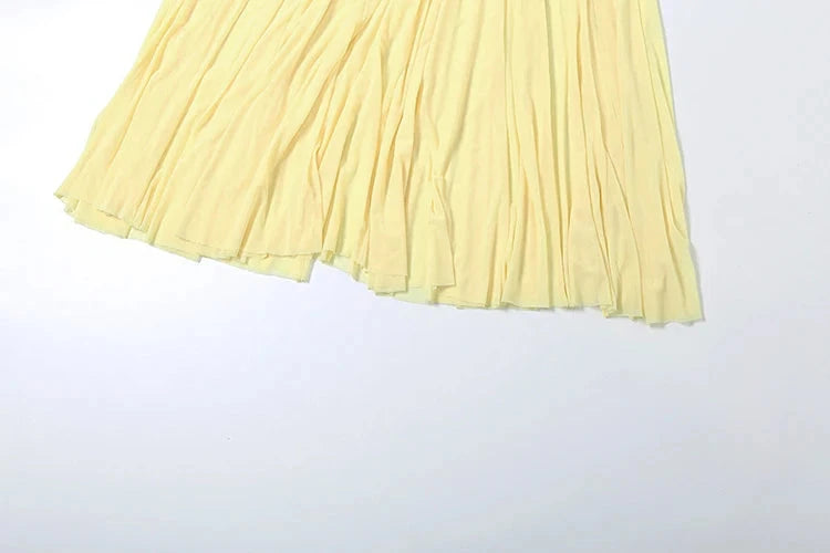 Nibber Patchwork Dress Women See Through Temperament Solid GlowCart