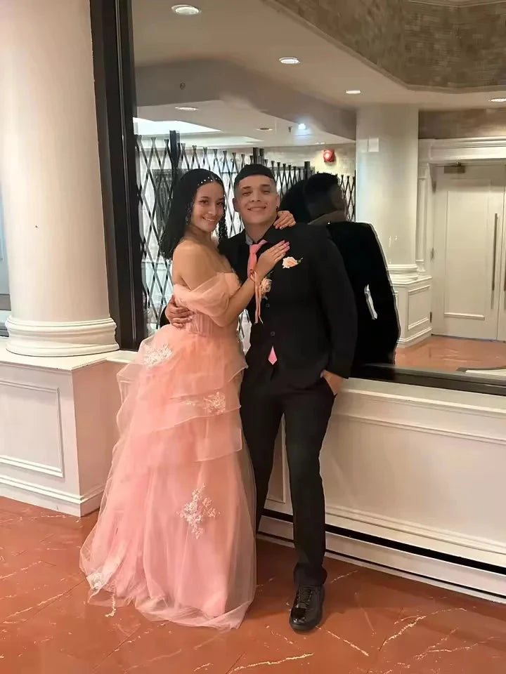 ROSES Sage Green Prom Dress Appliques Tulle Celebrity GlowCart