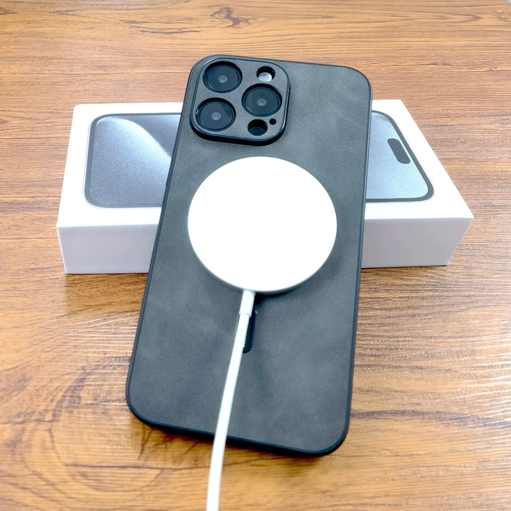 Luxury PU Leather Deer Case For iPhone 17 Air 16 15 14 13 12