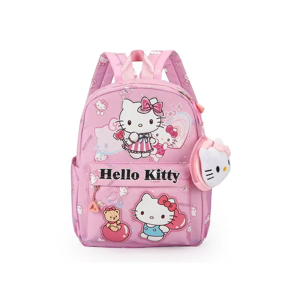 Cute HelloKitty Kuromi Children School Stationery Bag Kawaii GlowCart