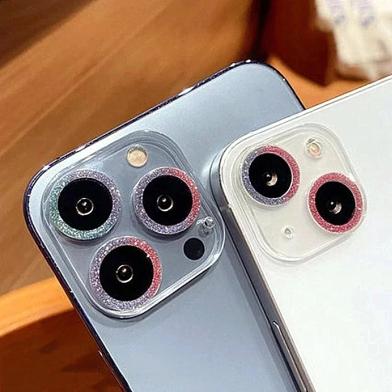 Bling Glitter Diamond Clear Camera Lens Protector Case for GlowCart
