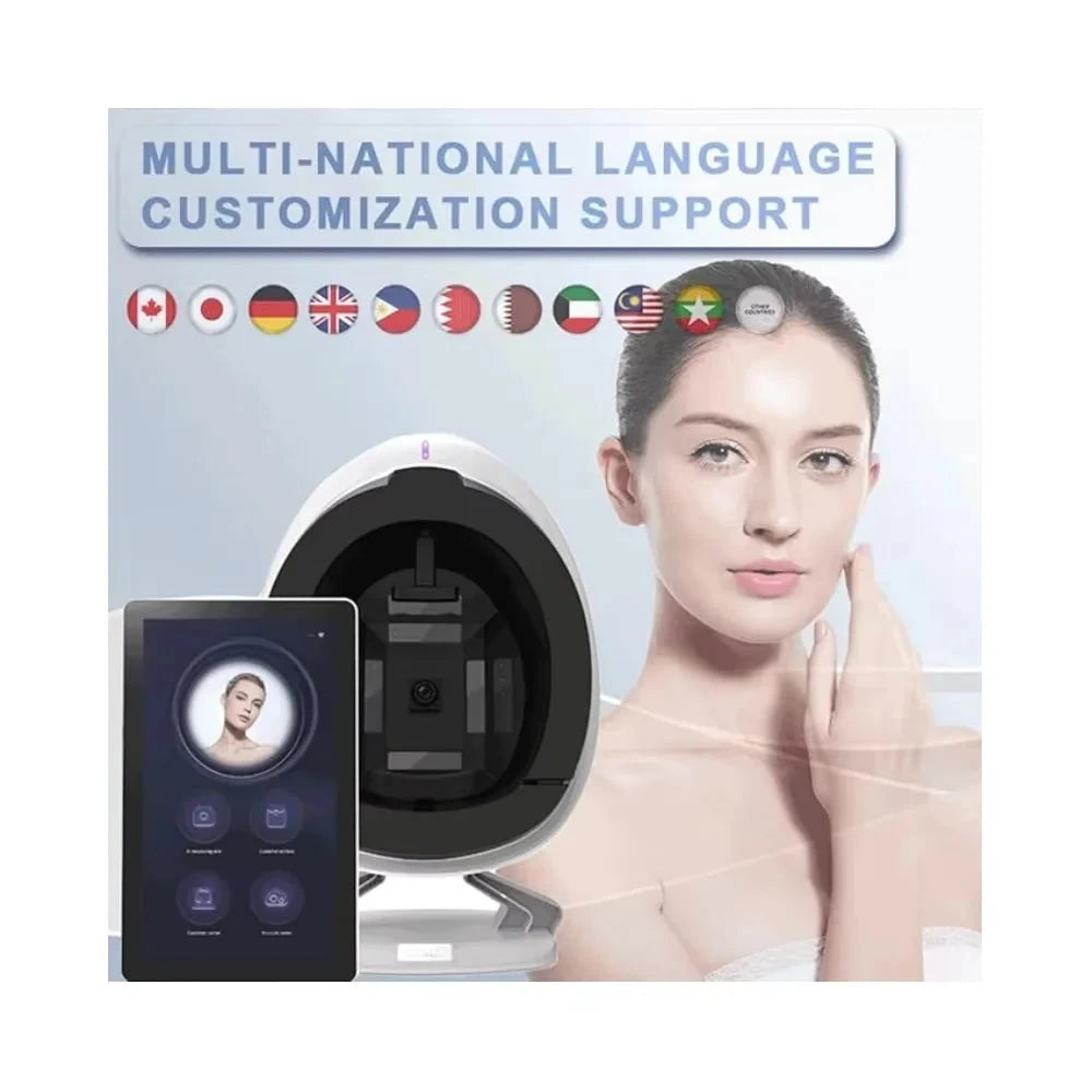 AISIA Q1 3D AI Facial Skin Analyzer Detection Skin Problem GlowCart