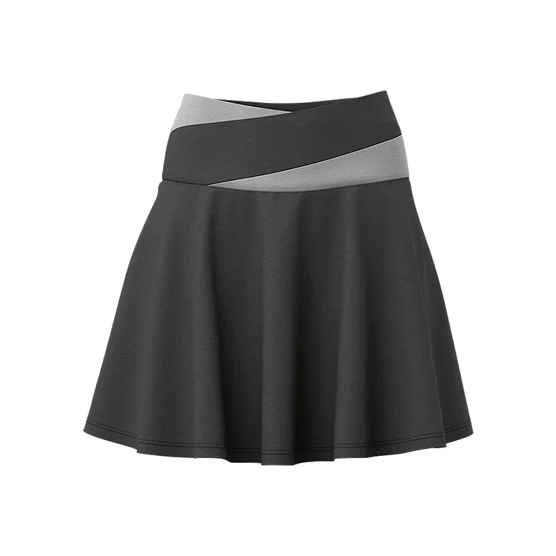 Women's Sports Half Skirts Fake Two Piece Anti Light Short GlowCart