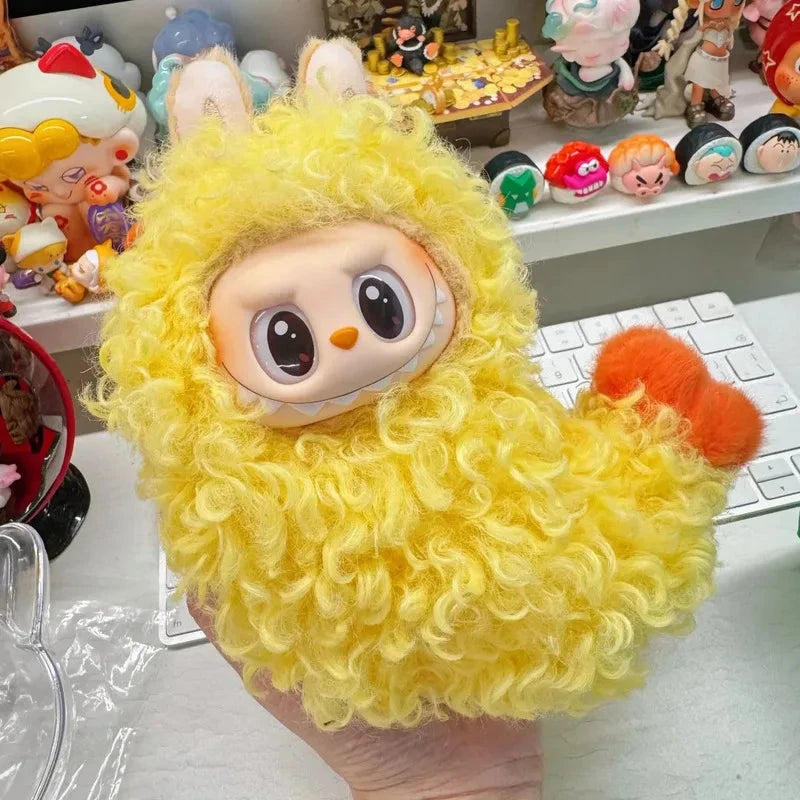 Labubu clothes 15/17cm vinyl doll pendant generation tempura GlowCart