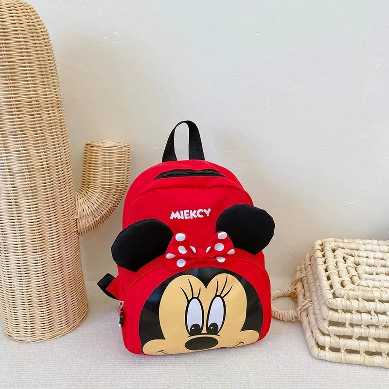 Mickey Minnie Mouse Cartoon Children's Backpack Child Girl Schoolbag Boys And Girls Backpacks Kids Bags For Boy Back Bag GlowCart