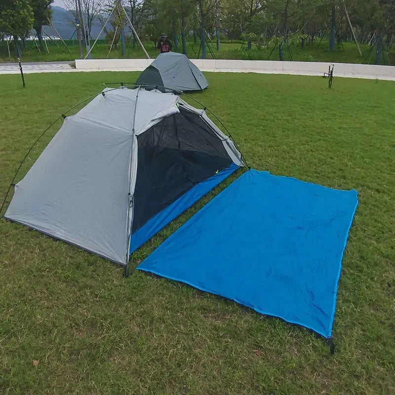 Ultralight Backpacking Tent Double Layer, 20D Nylon Portable GlowCart