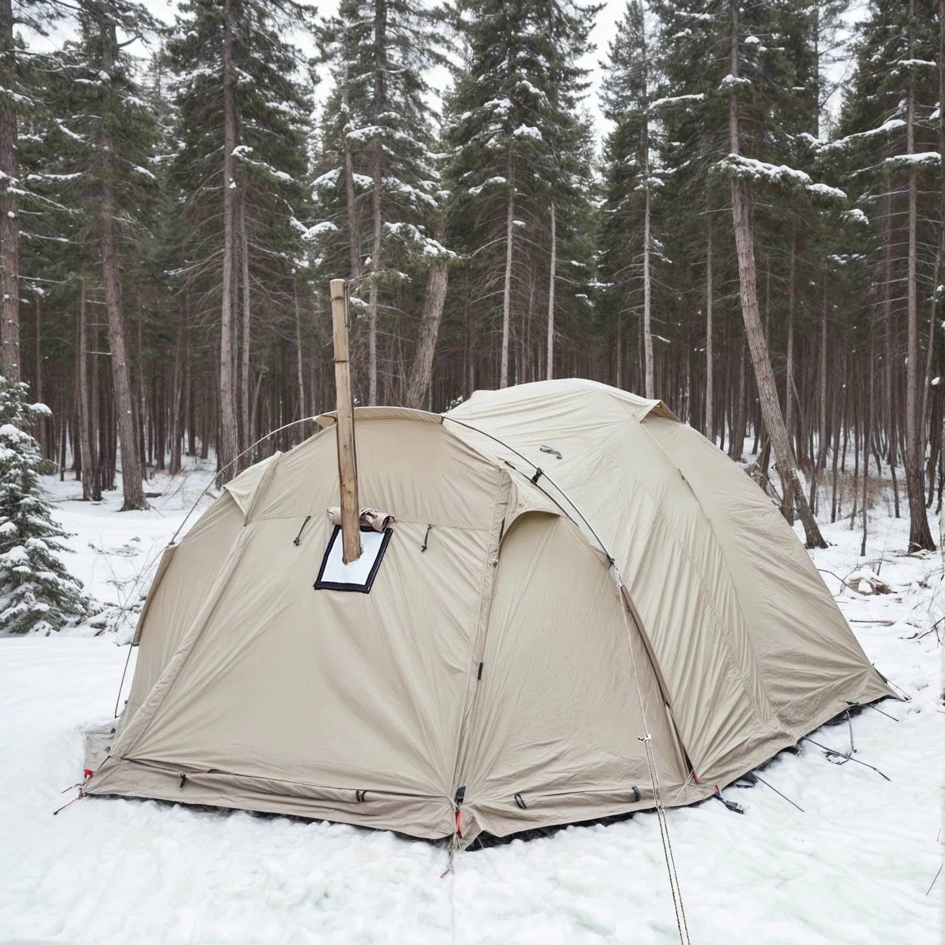 YOUSKY Winter Camping Tent Waterproof Foldable Portable GlowCart