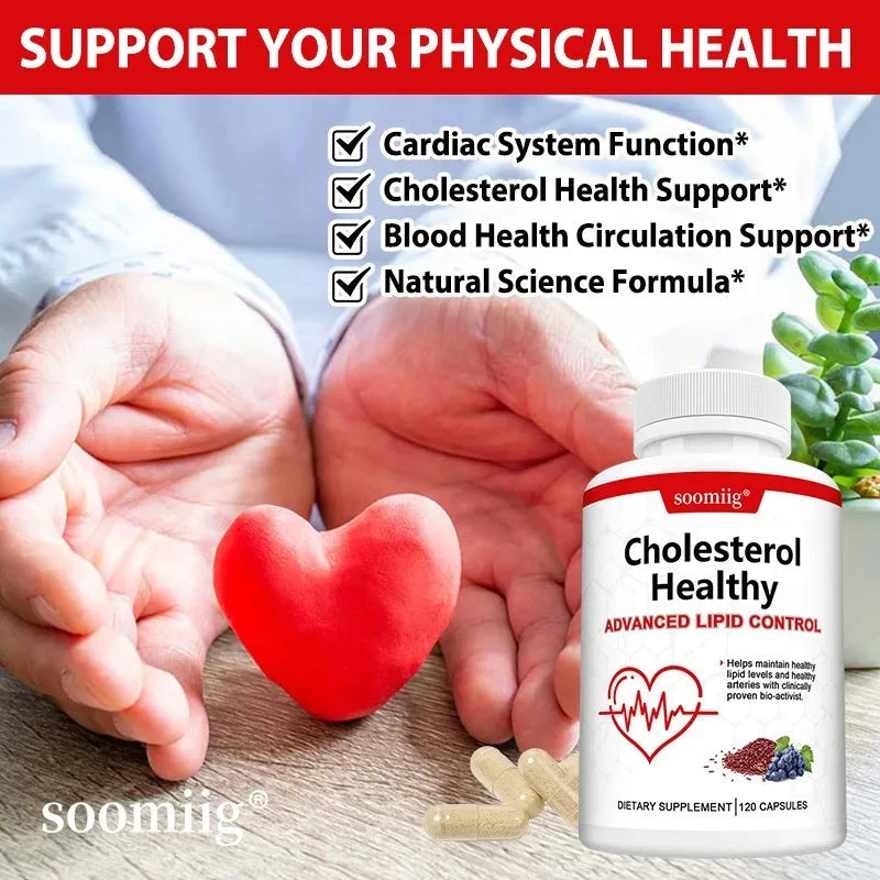 Cholesterol Health Supplement - Lowers LDL and GlowCart