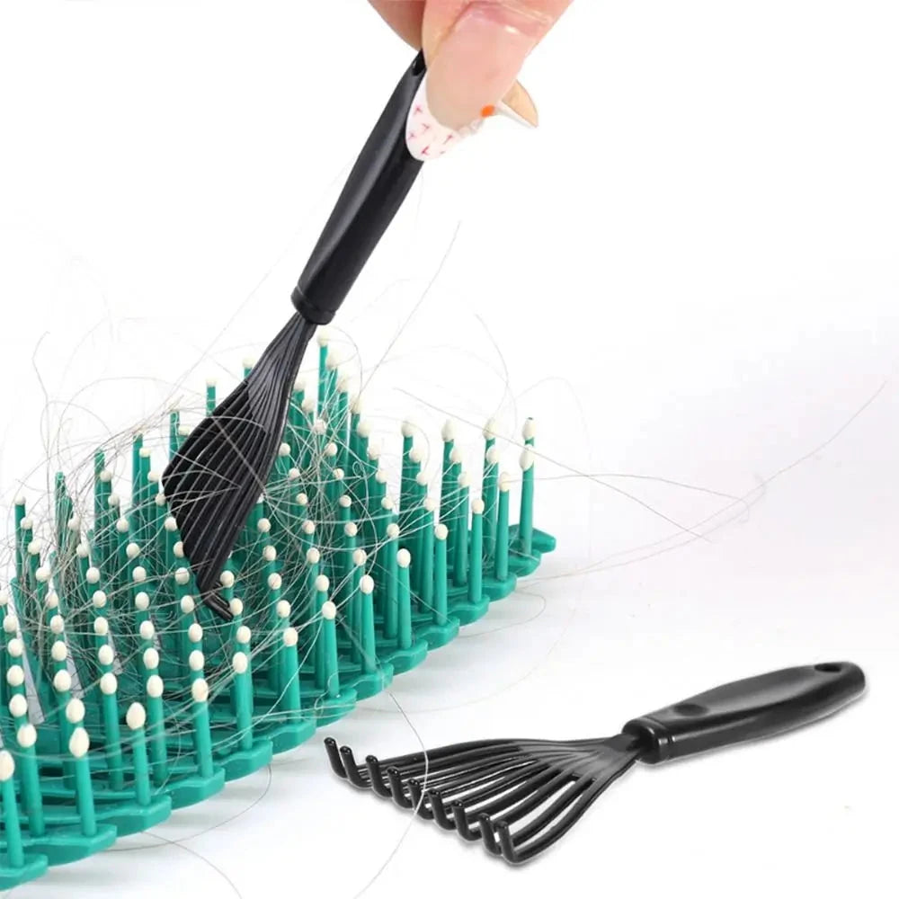 Plastic Handle Comb Hair Brush Cleaner Multifunctional Hand GlowCart