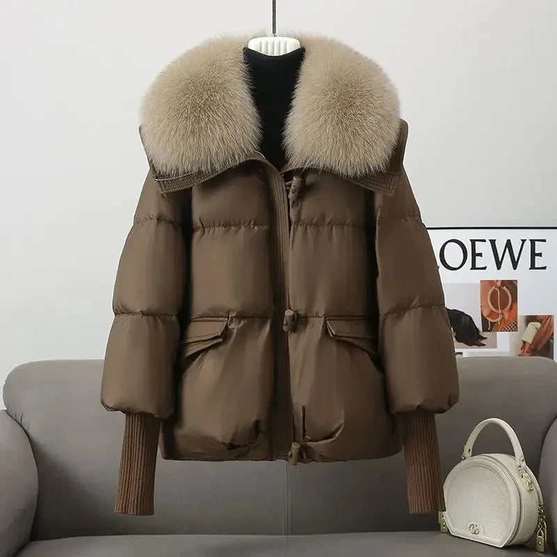 2025 Down Cotton Short Padded Jacket Women Parkas Autumn GlowCart