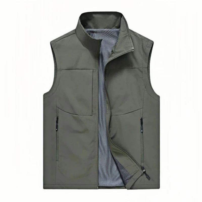 Men‘s Vests Casual Winter Fleece Warm Waistcoats Fashion GlowCart