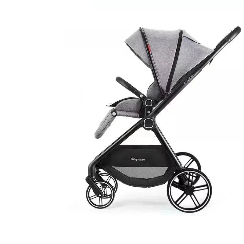 Highview Baby Stroller Can Sit or Lie Down, Lightweight and Foldable, Newborn Baby Umbrella Stroller,Four-wheel Two-way Stroller GlowCart