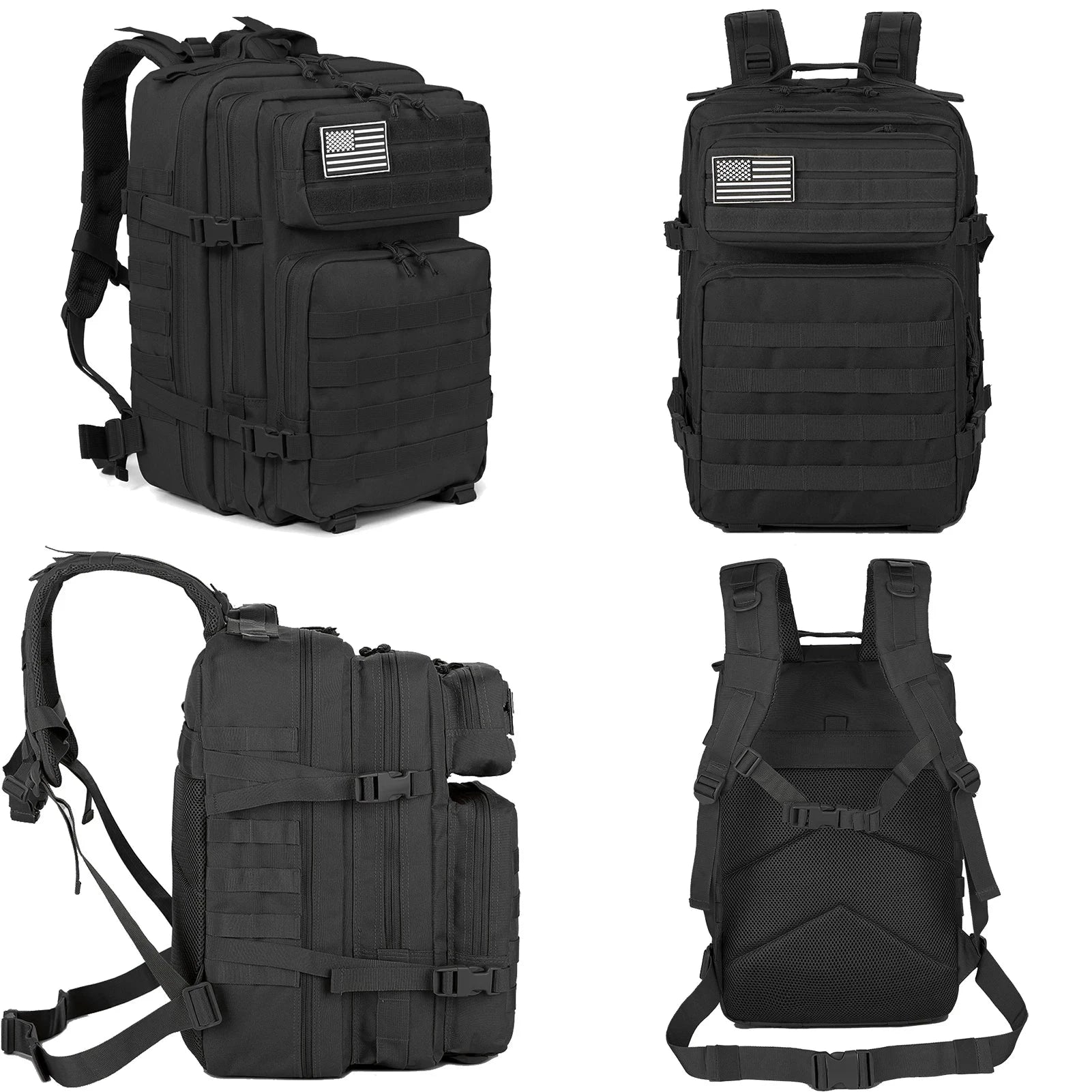 Tactical Backpacks Outdoor 45L Large Capacity Man 3 Days GlowCart