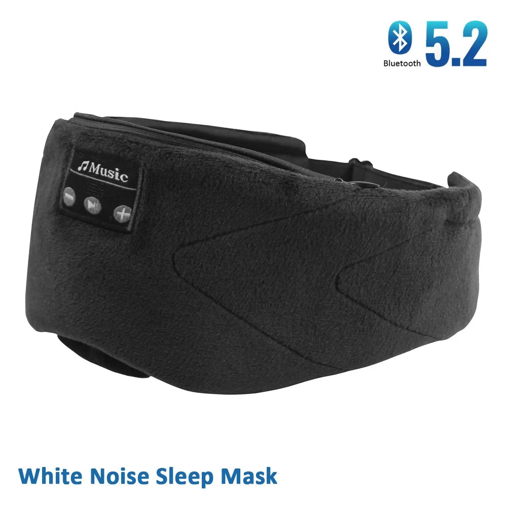 5.2 Bluetooth Headset Sleep Mask 24 White Noise Shading GlowCart