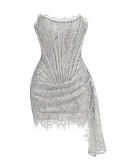 White Birthday Dress for Women Luxury 2024 Women's Elegant GlowCart