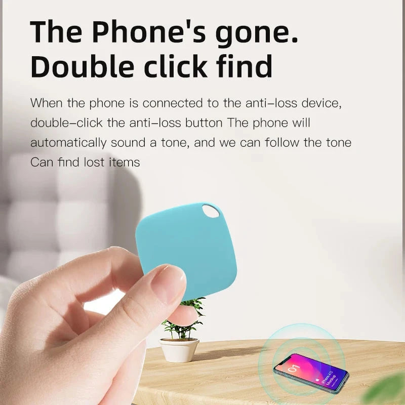 Mini Bluetooth 5.0 Tracker AntiLost Device Round Pet Kids GlowCart