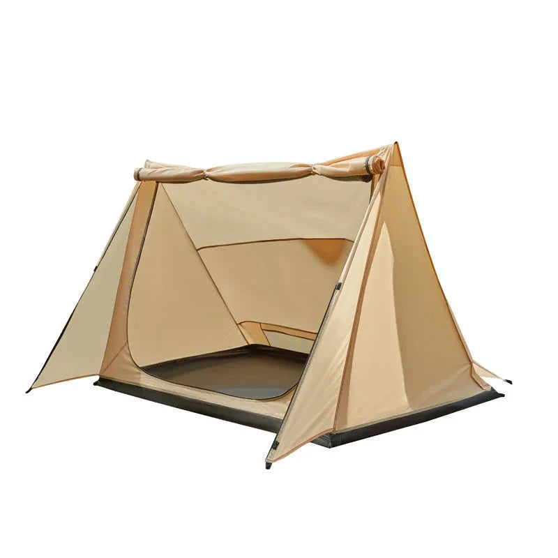 Camping Single Layer 1-2 Person Tent Shelter Windproof Light GlowCart