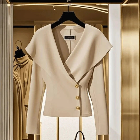 Autumn New Fashion Solid Color Long Sleeve Shirt for Women GlowCart