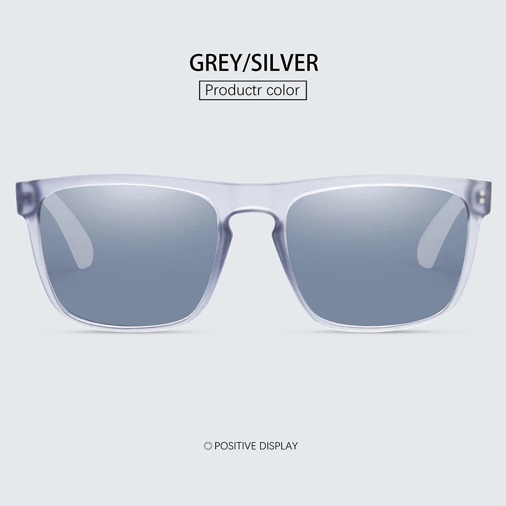 Fashion Square Vintage Polarized Sunglasses Men Women Retro GlowCart