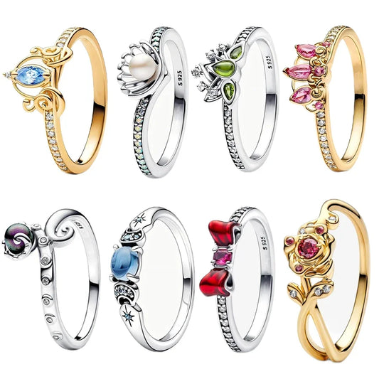 New Princess Ring Series Women Finger Ring For Party Jewelry