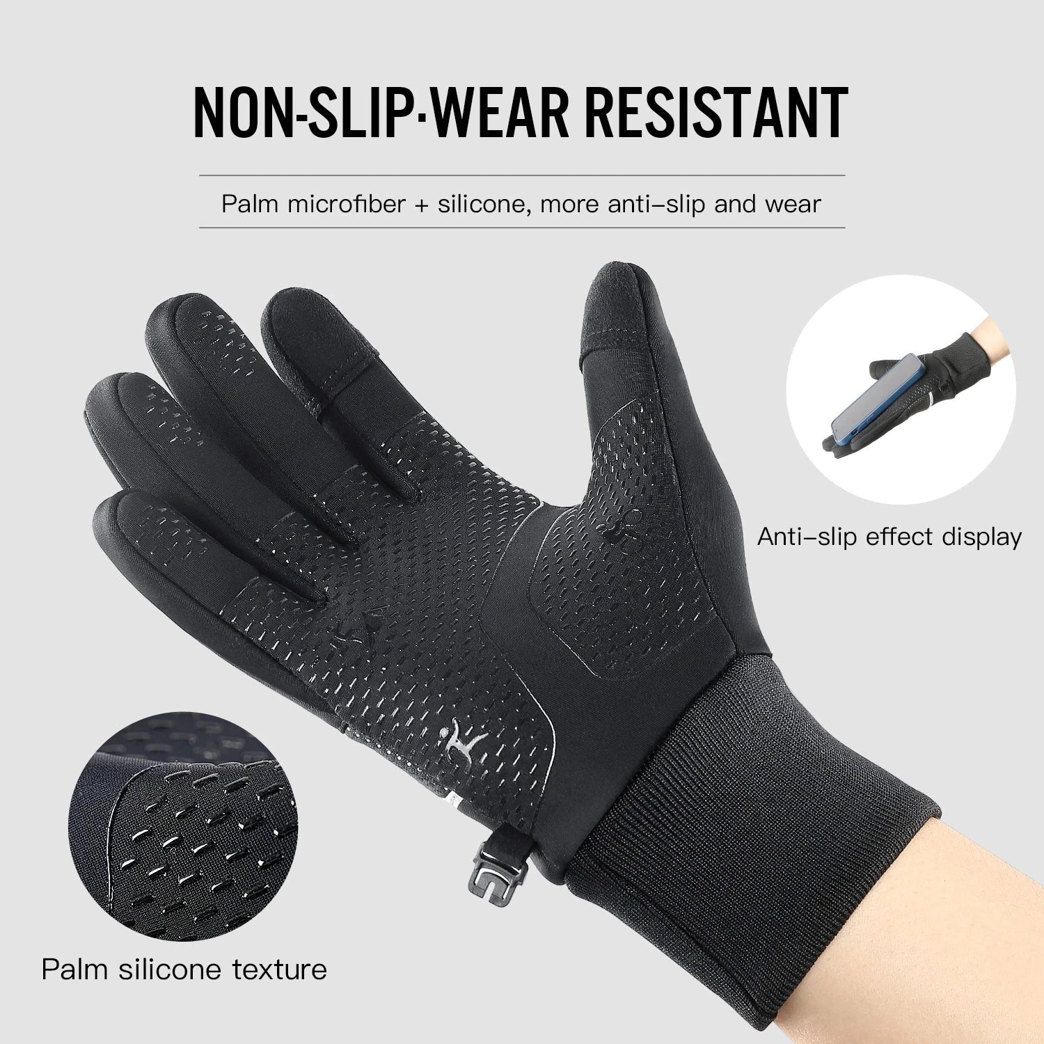 Winter Cycling Gloves for Men Women Warm Biking Glove for GlowCart