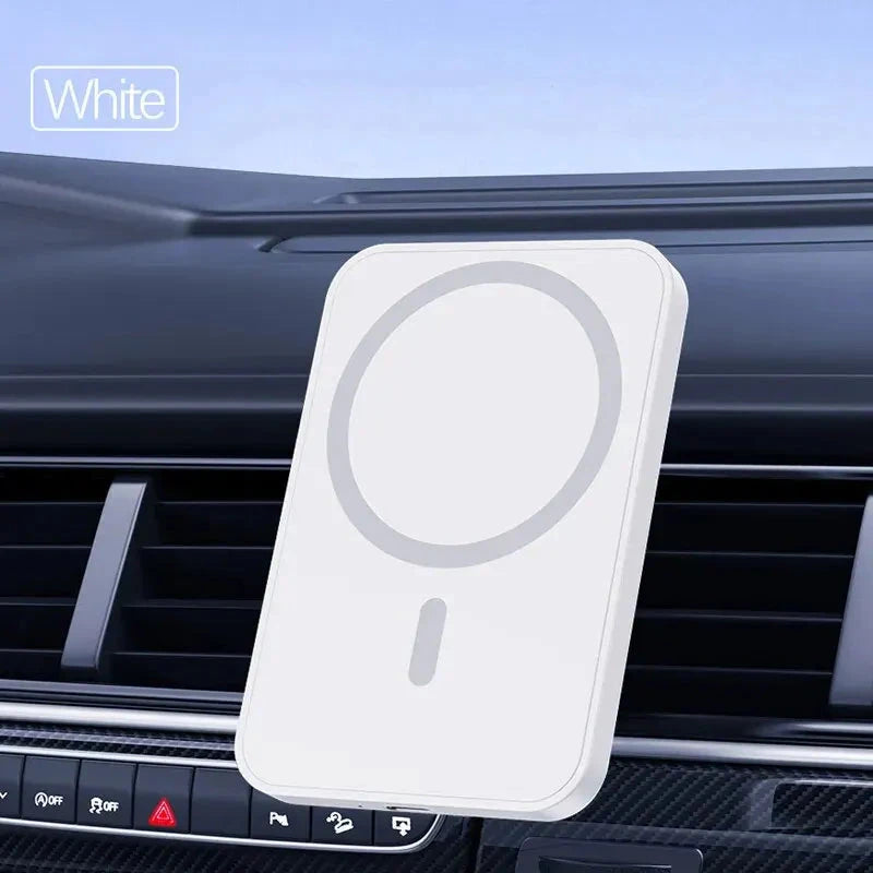 15W Magnetic Car Wireless Charger For Magsafe iPhone 12 13 GlowCart