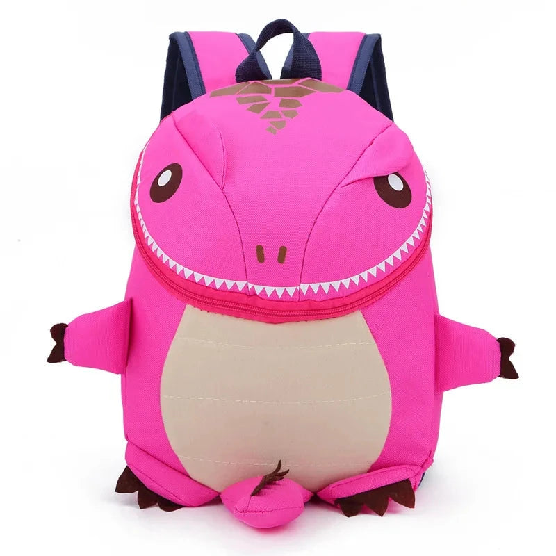 New Cartoon Dinosaur Baby School Bag Girl Kindergarten Oxford Cloth SchoolBag Boy Waterproof Child Animal Backpack Travel Bag GlowCart