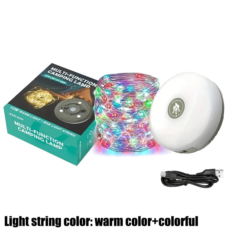 4in1 Camping Lamp Strip LED Atmosphere 10M Length Waterproof GlowCart